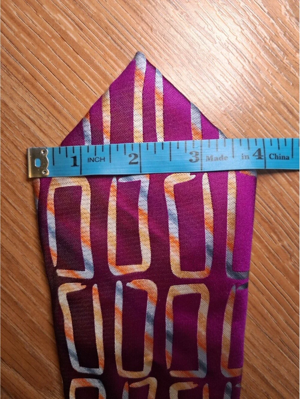 LIMITED EDITION VINTAGE Jerry Garcia Silk Tie Magenta Wide